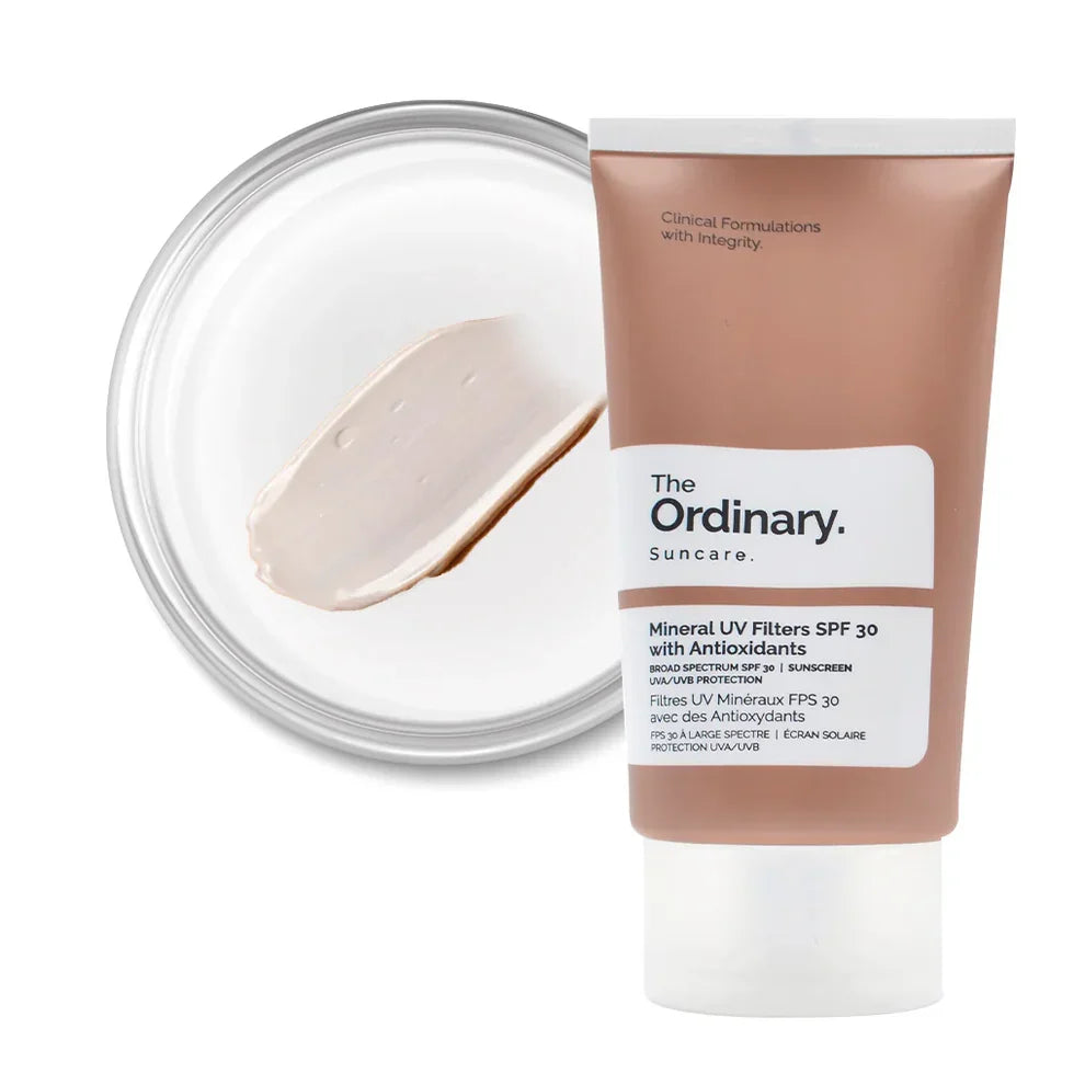 Mineral UV Filters SPF 30 with Antioxidants
